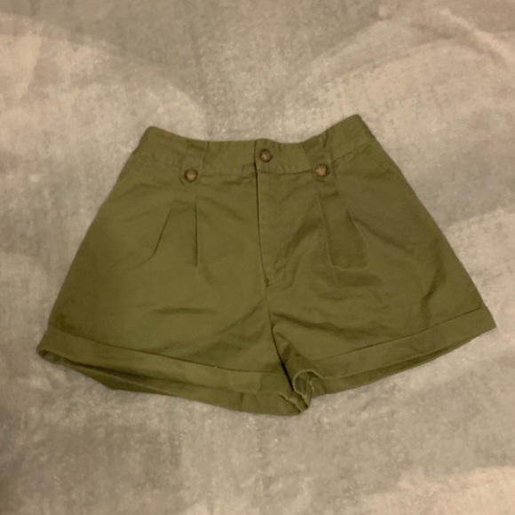 Green Shorts - Picture 1 of 3